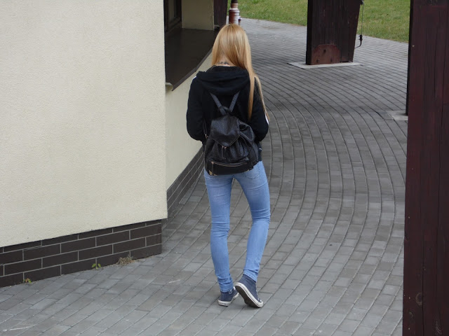 Adidas black and white!