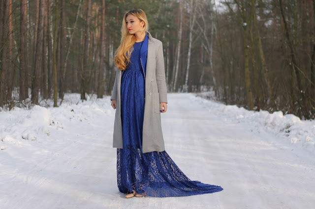The longest dress outfit of the day!